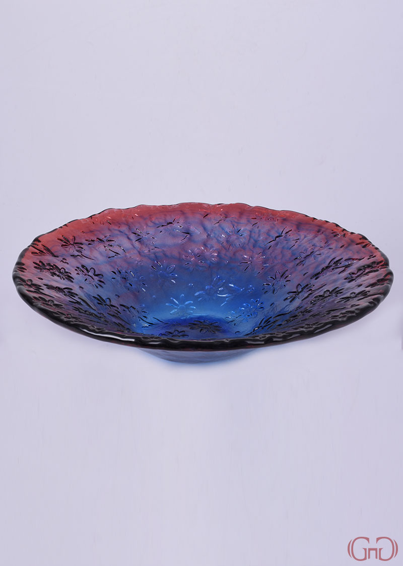 centerpiece-fancy-conic-bowl-32CM-red-blue-decoration